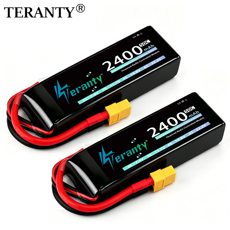 Drone Battery Connector - Batería Lipo TERANTY 3S 2200/2400/2600mAh 11.1V