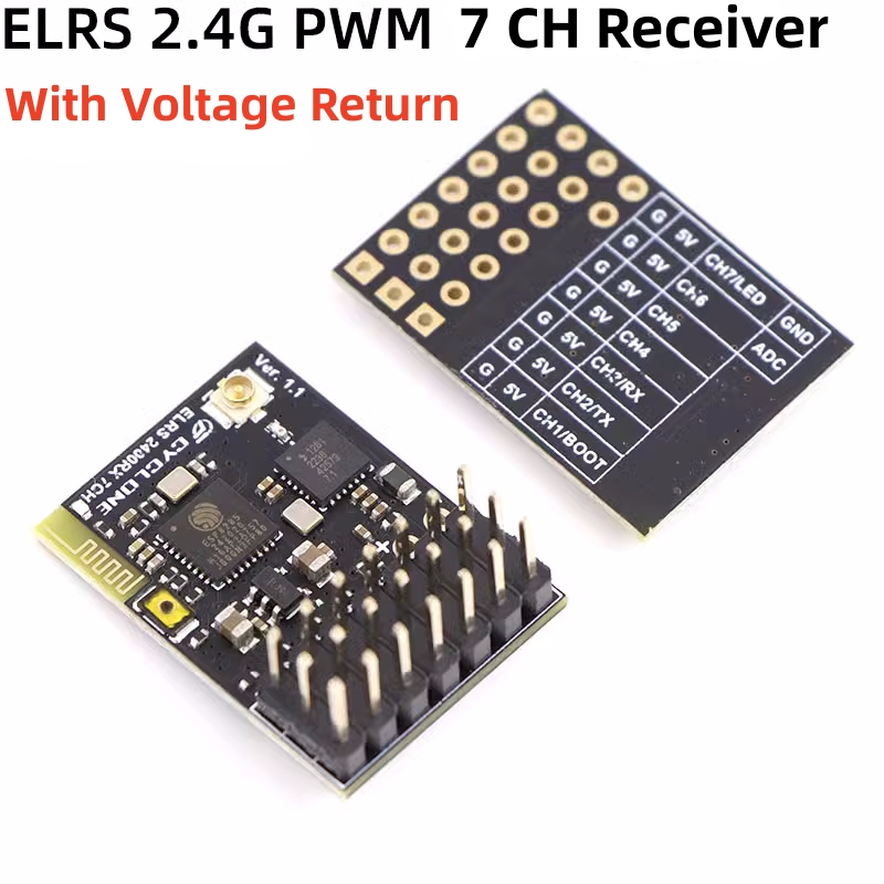 Drone Battery Plate - ELRS-antena de tubo de cobre para