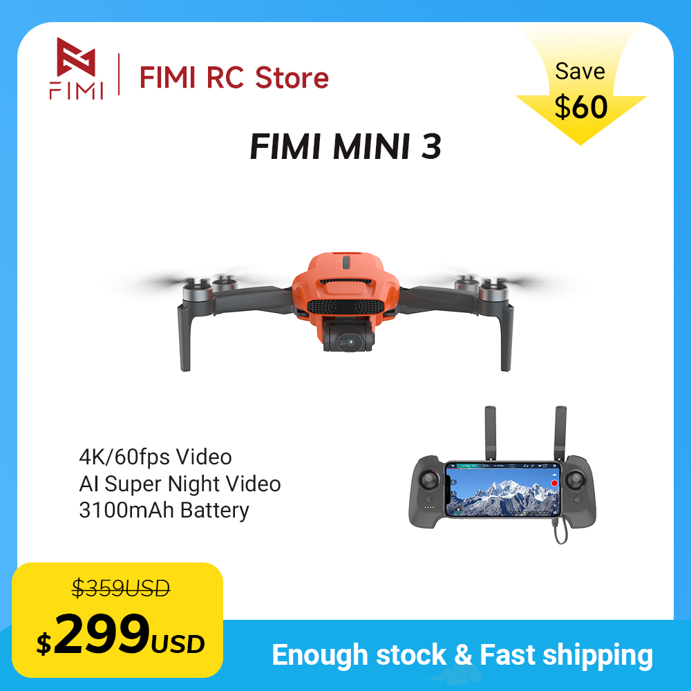 Drone Battery Li-Ion - Dron con Cámara FIMI MINI 3,