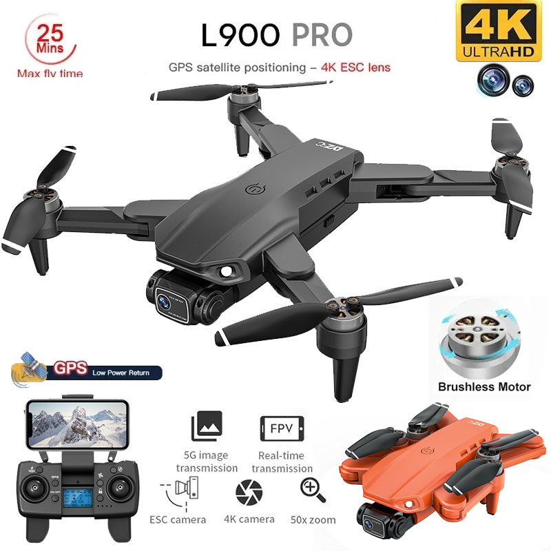 L900 Pro GPS Drone 4K profesio - Drone Battery Box reseña y precio