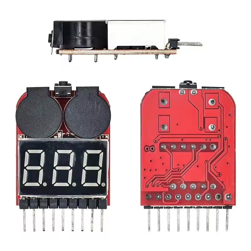 Oike 1-8S 2 en 1, Probador de  - Drone Battery Voltage Checker reseña y precio