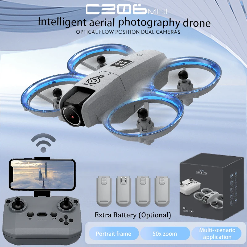 CZ06 Mini RC Quadcopter Drone  - Drone Battery Box reseña y precio