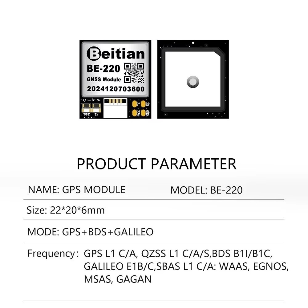 Módulo GPS Beitian BE-180 BE-2 - Drone Battery Plate reseña y precio