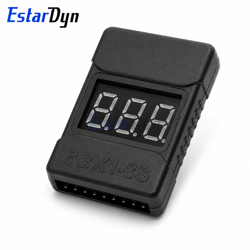 1-8S BBX1-8S 2 en 1 Comprobado - Drone Battery Voltage Checker reseña y precio