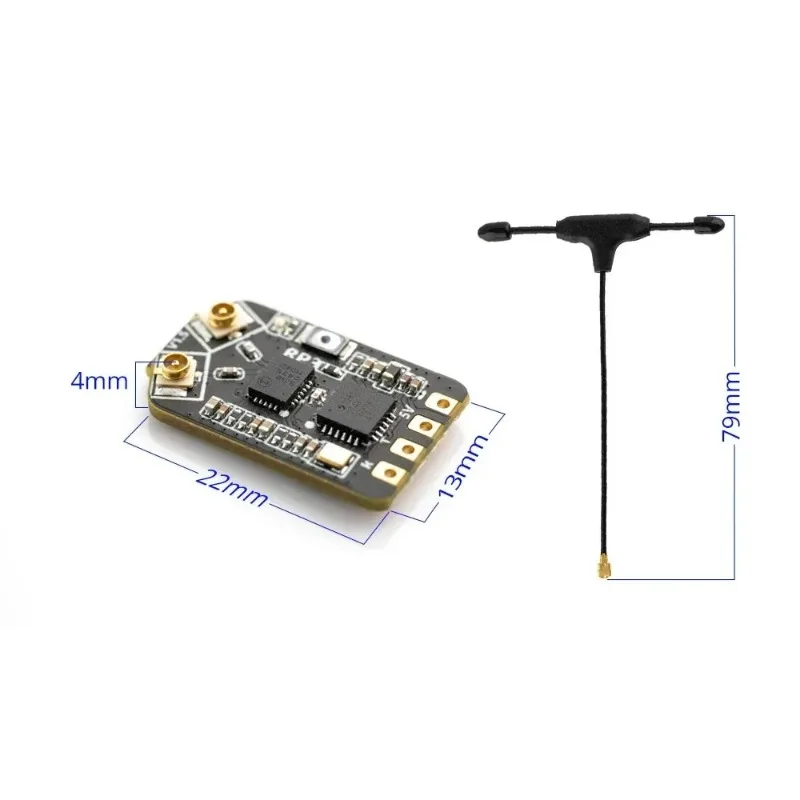 RadioMaster RP3 V2 ExpressLRS  - Drone Battery Plate reseña y precio